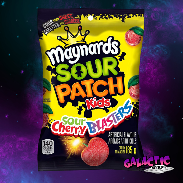 Maynard's Sour Patch Kids - Sour Cherry Blasters - 154g (Canada)